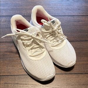 Nike White Mesh Sneakers